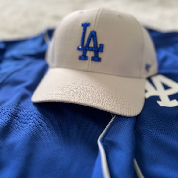 Bedazzled Dodgers Hat - Picture 3 of 4